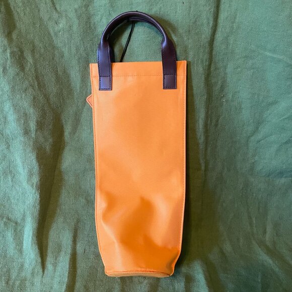 Veuve Clicquot Orange & Brown Insulated Champagne Tote Bag With Handle - Picture 2 of 6
